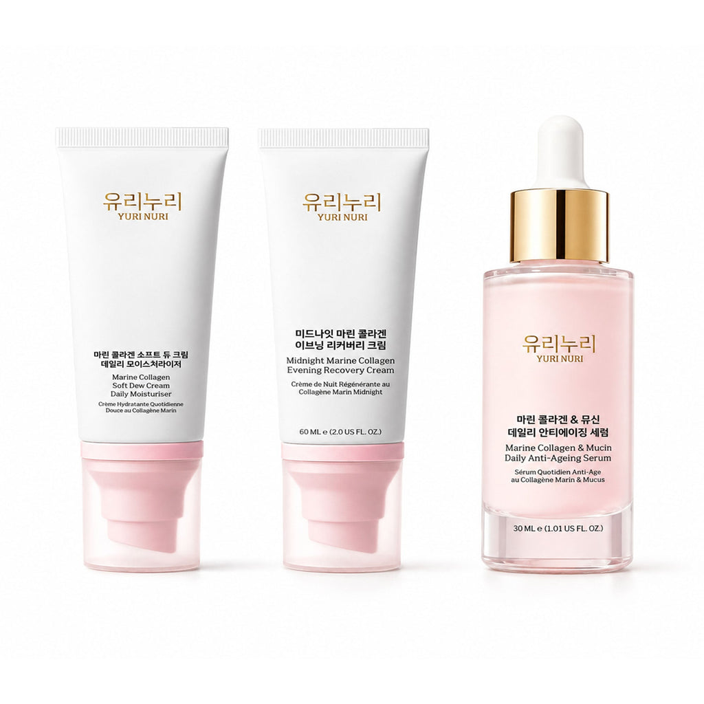 Yuri Nuri 유리누리 K-Beauty Collagen Glow Routine